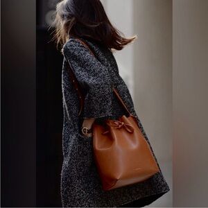 MANSUR GAVRIEL Large Bucket Bag in Brandy